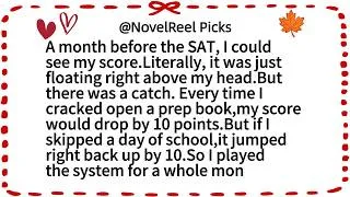 Thumbnail: A month before the SAT, I could see my score.Literally, it was just floating right above my head.
