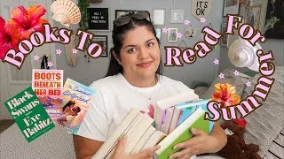 Thumbnail: 5 books you should add to your summer tbr & 5 books i’m adding to mine 📚🌺