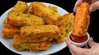 Thumbnail: Leftover Bread Pakoda 😍 | Crispy Masala Bread Pakoda | Evening Snacks | N'Oven Foods