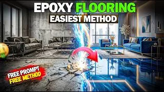 Thumbnail: Make Money with Creating Viral Ai Epoxy Floor Transformation Videos | step-by-step Tutorial