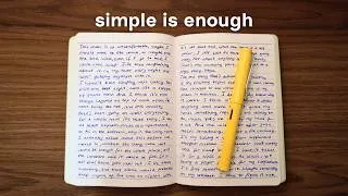 Thumbnail: How to Journal When You Have Nothing to Say | Journaling for Beginners