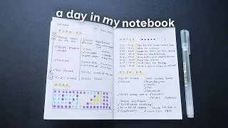 Thumbnail: A Productive Day In My Notebook | How I Get Through a Workday With ADHD
