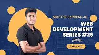 Thumbnail: Introduction to Express.js | Web Development Series #29