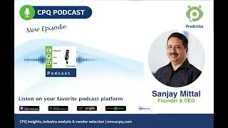 Thumbnail: Why AI Agents Fail at CPQ — and How to Fix It with Dr. Sanjay Mittal
