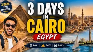 Thumbnail: 3 Days in Cairo | Pyramids, Museums, Markets & More