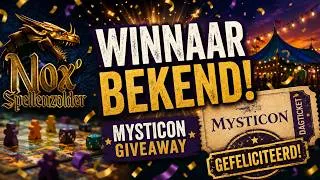 Thumbnail: De winnaar van het gratis Mysticon-dagticket is bekend! 🎉