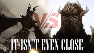 Thumbnail: Miraak vs Alduin Isn't Even Close - Elder Scrolls Lore