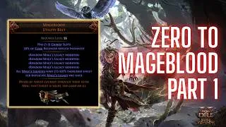 Thumbnail: Zero to Mageblood Part 1| Over 25div Per Hour With NO Investment | POE 2 0.5.4