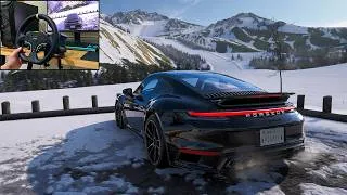 Thumbnail: Forza Horizon 6 - Porsche 911 Turbo S Winter Mountain to Coastline Drive