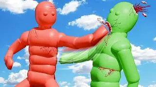 Thumbnail: Dynamic AI Fight Experiments in Realistic Simulations! (with Active Ragdoll Physics)