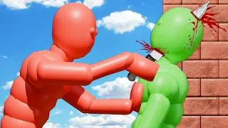 Thumbnail: Dynamic AI Fight Each Other in Realistic Compilations! #5 (with Active Ragdoll Physics)