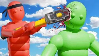 Thumbnail: Dynamic AI Fight Each Other in Realistic Compilations! #4 (with Active Ragdoll Physics)