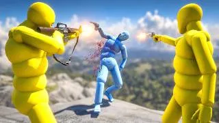 Thumbnail: NPC Wars with Active Ragdoll Dudes #50 Euphoria Physics