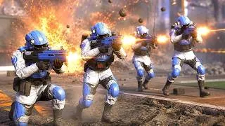 Thumbnail: Helldivers 2 New SEAF Troopers AI Combat Showcase