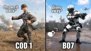 Thumbnail: How AI Reacts to Grenades in 20 FPS Games