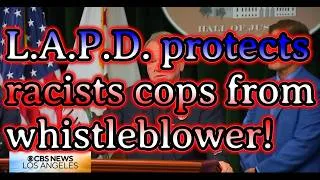 Thumbnail: LAPD Whistleblower faces charges for recording racism in his department.
