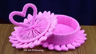 Thumbnail: Brilliant Ideas! I Turned Woolen and Cardboard Into an Amazing Basket! Home Decor DIY