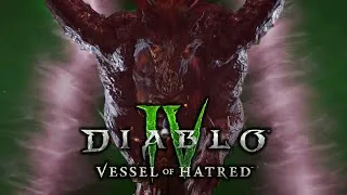 Thumbnail: Diablo 4 Vessel of Hatred Full Story (4K) as Spiritborn | All Cutscenes & Dialogues & Boss Fights