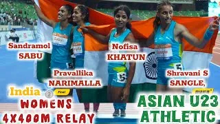 Thumbnail: Womens 4x400m Finals | India wins 🥇PB