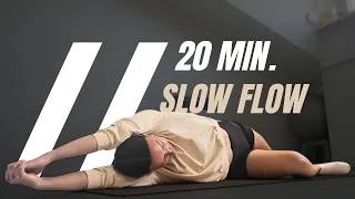 Thumbnail: 20 Min. Slow Flow | Easy Stretch Routine for a Hard Day | All Levels | No Talking, Music Only