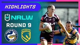 Thumbnail: NRLW Highlights: Eels vs Broncos - Round 9 | NRL on Nine