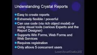 Thumbnail: 01 Crystal Reports