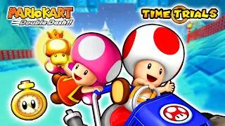 Thumbnail: Mario Kart Double Dash!! - Time Trials (Beating Staff Ghosts | All 16 Courses)