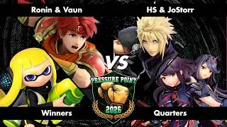 Thumbnail: Ronin & Vaun vs HS & JoStorr - Pressure Point 2026 - Ultimate Doubles - Winners Quarters