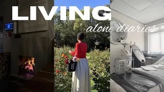 Thumbnail: LIVING ALONE DIARIES | birthday dinner, unboxing new bags & rose picking