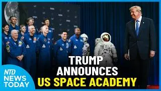Thumbnail: Trump Honors Artemis II Crew, Calls ISS; Warsh: 'Work to Do' on Inflation | NTD News Today Aug 28