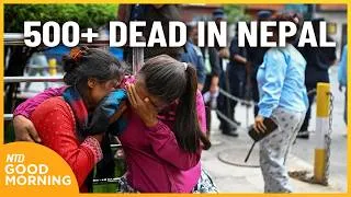Thumbnail: Nepal Death Toll Crosses 500; CENTCOM: Hormuz Strait Cleared of Mines | NTD Good Morning (Aug. 28)
