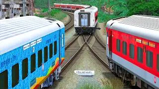 Thumbnail: HUMSAFAR COACH ADD IN LHB RED TRAIN | BUMPY RAILROAD | Train Simulator | Railwork | NTG GAMING