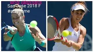 Thumbnail: WTA CLASSICS/ Maria Sakkari vs Micharla Buzarnescu/San-Jose 2018 F/2