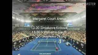 Thumbnail: AO 2020 Day 1 Schedule
