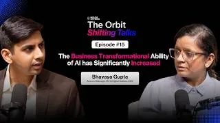 Thumbnail: The Orbit Shifting Talks: Bhavaya Gupta on How Banks Can Win with Generative AI | Nucleus Software