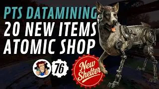Thumbnail: Fallout 76: Datamining PTS New Atomic Shop Items for Patch 69/70 (PTS: July 2026)
