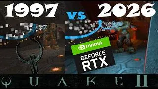 Thumbnail: Quake 2: 1997 vs 2026 RTX