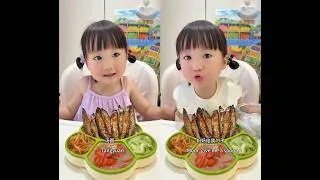 Thumbnail: Tangyuan today — and baby’s favorite fishy-fish! (๑˃̵ᴗ˂̵)و #babygirl #babychoice #babyeating