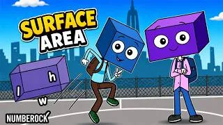 Thumbnail: Surface Area Song for Kids | Cube and Rectangular Prism Geometry by NUMBEROCK