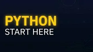 Thumbnail: Python Learning Roadmap for Beginners