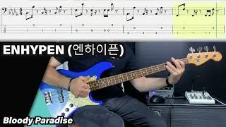 Thumbnail: ENHYPEN 엔하이픈 - Bloody Paradise (bass cover with tabs)