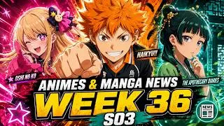 Thumbnail: OSHI NO KO FINAL SEASON, APOTHECARY DIARIES & HAIKYU!! | Anime & Manga News Week 36 S03