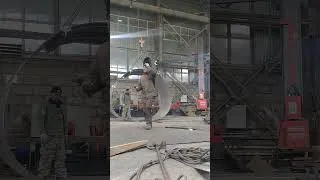 Thumbnail: Shell fabrication from a steel plate 🔩⚙️#tankassembly#tankfabrication#tankwelding#pressurevessel