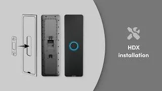 Thumbnail: External beta: How to install the HDX audio bar vertically on a wall