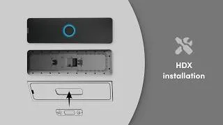 Thumbnail: External beta: How to install the HDX audio bar horizontally on a wall