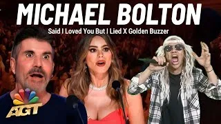 Thumbnail: American Got Talent Golden Buzzer How beautiful is this man's voice singing the song Michael Bolton