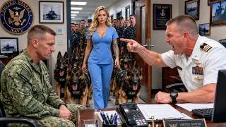 Thumbnail: He Thought She Was Just a Quiet Nurse—Until 212 MILITARY K9s Revealed Who She Really Was