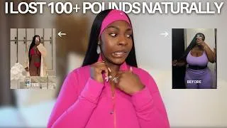 Thumbnail: I Lost over 100 Pounds Naturally.. My Regrets, Insecurities, Food Addictions, Confidence & More