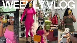 Thumbnail: week in my life balancing nursing & social media + wellness & fitness, resets, slow mornings & more
