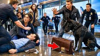 Thumbnail: Humiliated Nurse Laid on the Airport Floor — Until a Navy SEAL and K9 Intervened